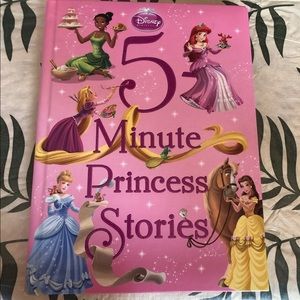 5 minute princess story book